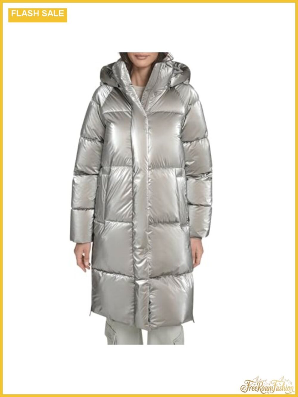 Cloud Puff Hooded Midlength Puffer Jacket Water Resistant